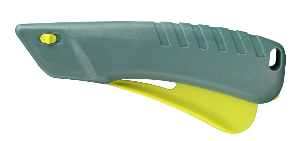 Smart-Retracting Squeeze-Trigger Utility Knife