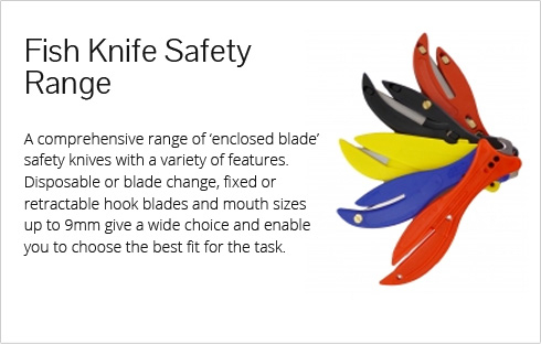 Fish Safety Knife Range Fish Safety Knife Range